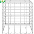 Galvanized Woven Gabion Wire Mesh Basket Wall 2*1*1m For Garden Fence