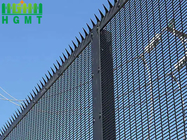 Ral Color 1.8m High Security Steel Fence 358 Anti Climb Anti Cut