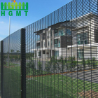 Ral Color 1.8m High Security Steel Fence 358 Anti Climb Anti Cut