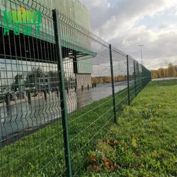 Galvanized 50x150mm Iron Wire Mesh Fence Woodland Protection 3d Bending Panel