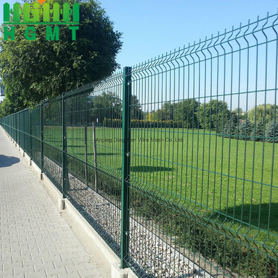 Hochsicherheit 3d Zaun Stacheldraht Gartenbau PVC beschichtet Galvanisiert 3d gekrümmter Sicherheitszaun