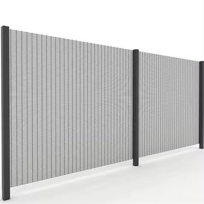358 Anti-Klettern Zaun Hochsicherheit Klarsicht Anti-Klettern Gefängnis Draht Clearvu zum Verkauf 2,4 Meter Galvanisiertes Panel