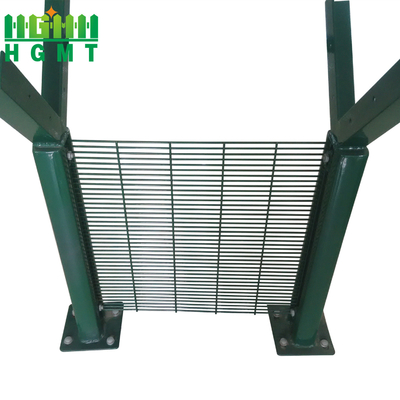 Personalisierte verschiedene Farben Powdwr Ccoating Heavy Duty Flughafen 358 Sicherheitszaun Panel