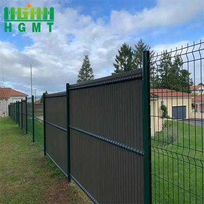 Sportfeld rostfeste dekorative PVC-beschichtete Metall geschweißte Drahtnetze 3D Zäune zum Verkauf