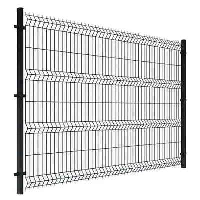 Hochwertige Außen Galvanisierte Stahl Metall PVC beschichtet 3d V Biegen geschweißte Drahtnetz Garten Panel Zaun