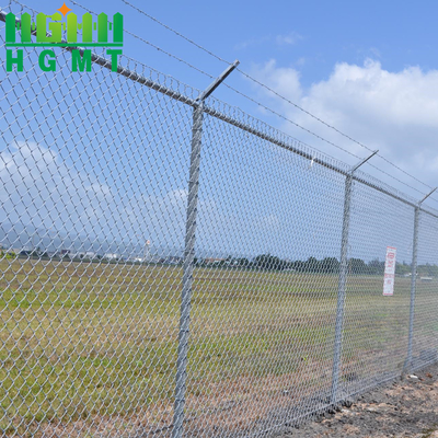 5 Ft 15 M Roll Cyclone Draht Diamant Mesh Farm Chain Link Zaun Hot Dip Galvanized