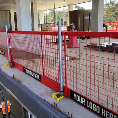 Breite Grenzschutzbarriere erhöhte Stabilität verhindert Stoppling im Wind