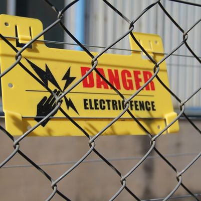 Leichtgewichtige Grenzschutzbarriere mit Aluminiumrahmen