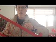 6ft vorübergehender Bau-Zaun Panels Powder Coated