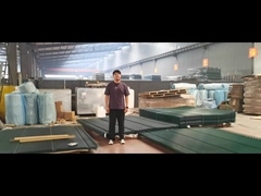 Die Oberflächenbehandlung der Pfosten wurde ursprünglich auf diese Weise durchgeführt.