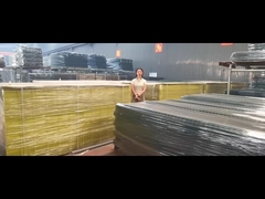 grünes Pulver in hoher Menge