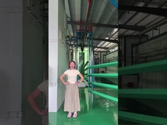 Kantenschutzbarriere in Eisenpalette