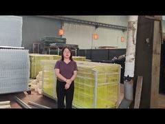 Pulverbeschichtete Grenzschutzbarriere