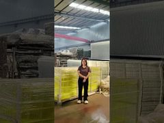 So wurde der Kantenschutz nach Israel verpackt.