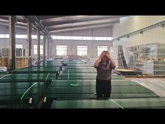 Sicherheitsstahlzaun in Verpackung